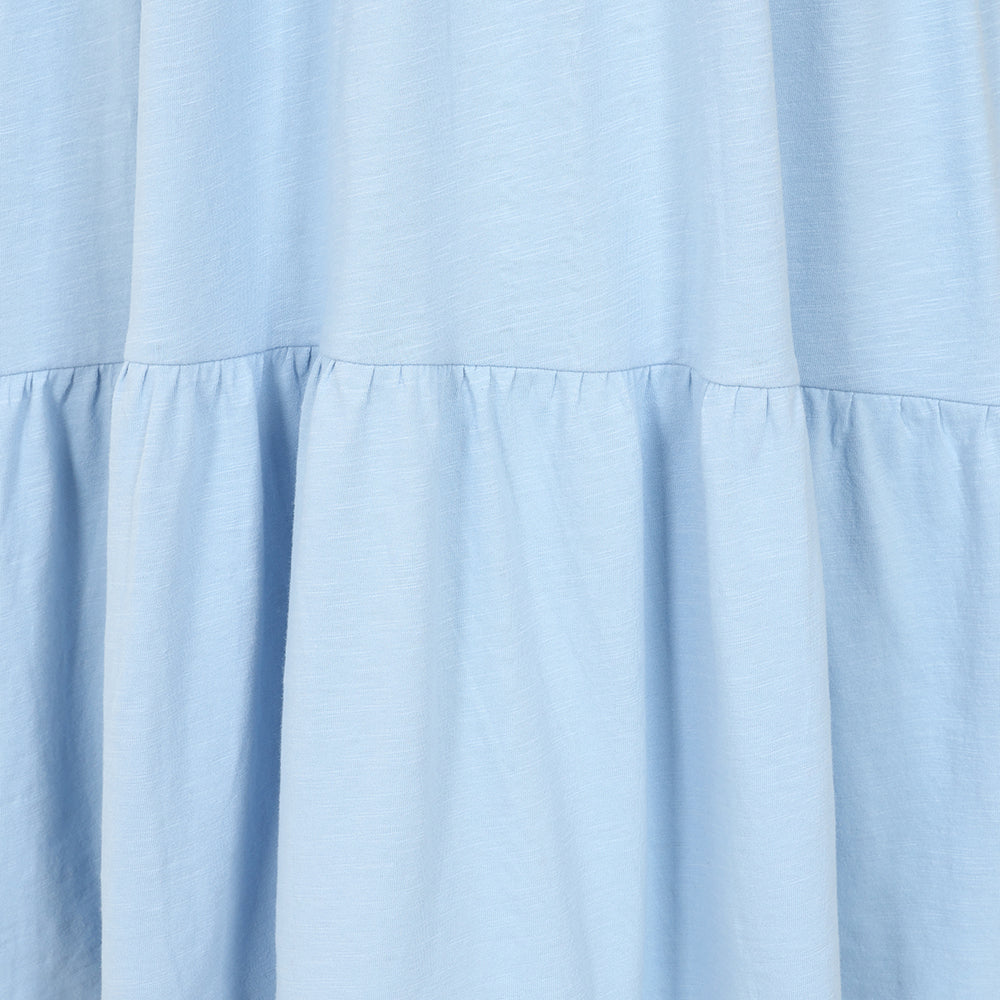LJ524 - Ladies Tiered Dress - Sky
