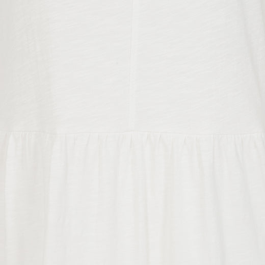 LJ524  - Ladies Tiered Dress - White