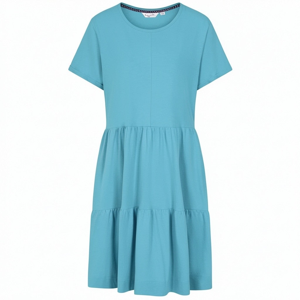 LJ524 - Ladies Tiered Dress - Spearmint