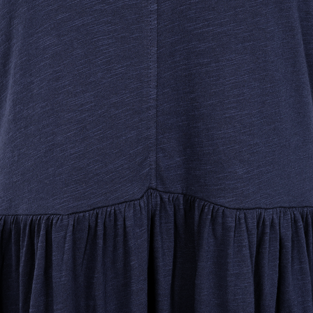 LJ525 - Ladies Long Gathered Dress - Midnight