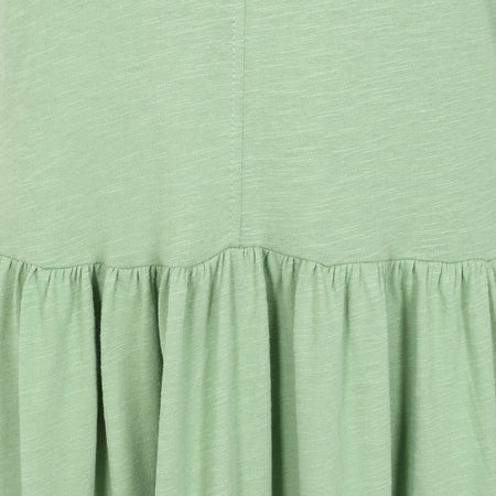 LJ525 - Ladies Long Gathered Dress - Grass