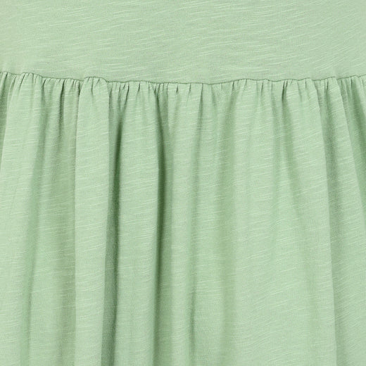 LJ525 - Ladies Long Gathered Dress - Grass