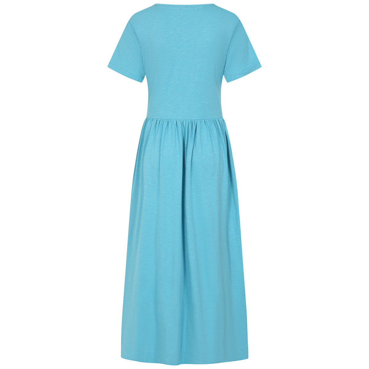 LJ525 - Ladies Long Gathered Dress - Spearmint