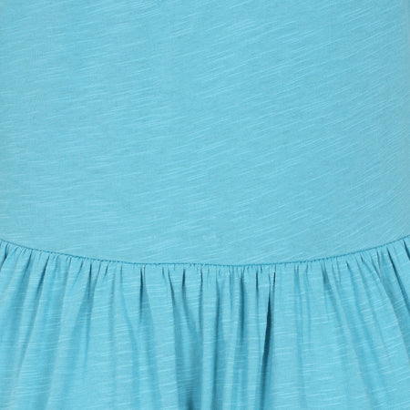 LJ525 - Ladies Long Gathered Dress - Spearmint