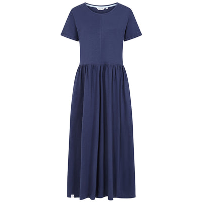 LJ525 - Ladies Long Gathered Dress - Twilight