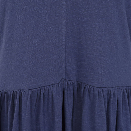 LJ525 - Ladies Long Gathered Dress - Twilight