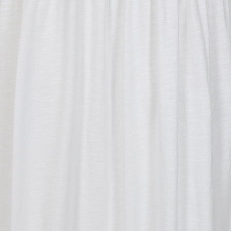 LJ525 - Ladies Long Gathered Dress - White