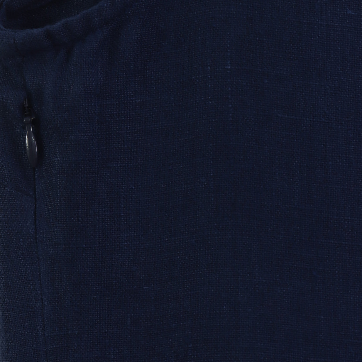 LJ526  - Long Linen Dress - Marine