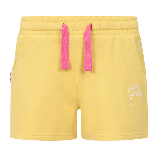 LJ55C - Girl's Jersey Shorts - Lemon