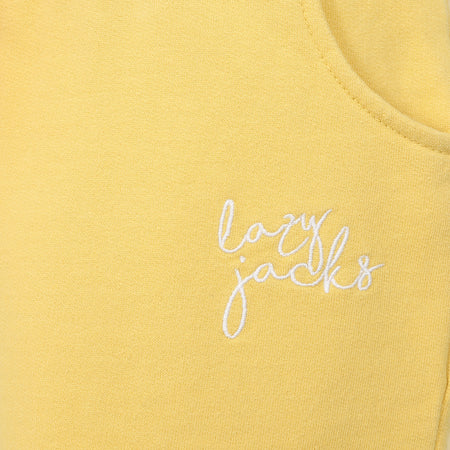 LJ55C - Girl's Jersey Shorts - Lemon