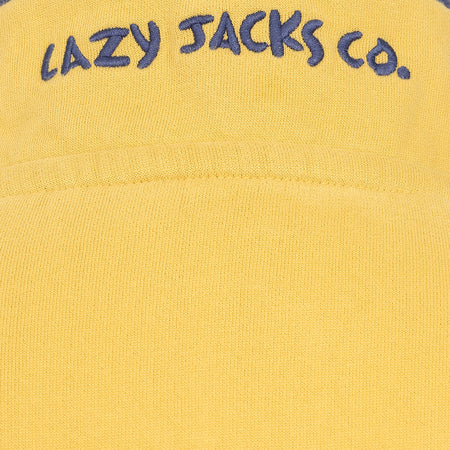 LJ5 - Ladies' Button Neck Sweatshirt - Heather