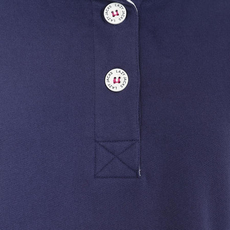 LJ5 - Ladies' Button Neck Sweatshirt - Twilight