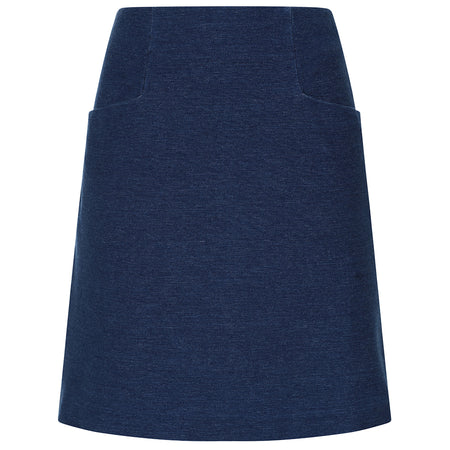 LJ600 - Cotton Skirt - Indigo