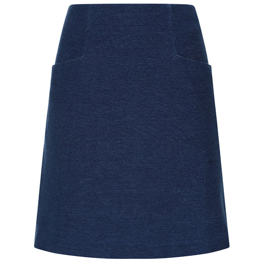 LJ600 - Cotton Skirt - Indigo