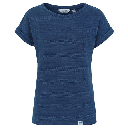 LJ650 - Textured Tee - Indigo