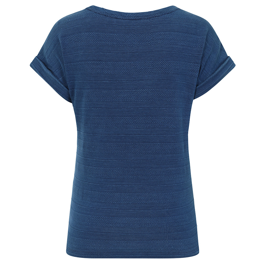 LJ650 - Textured Tee - Indigo