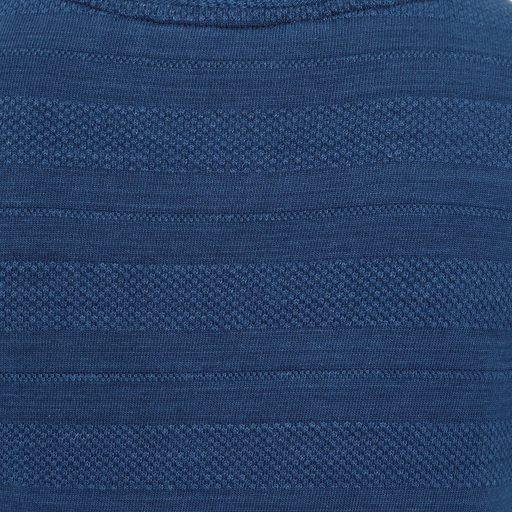 LJ650 - Textured Tee - Indigo
