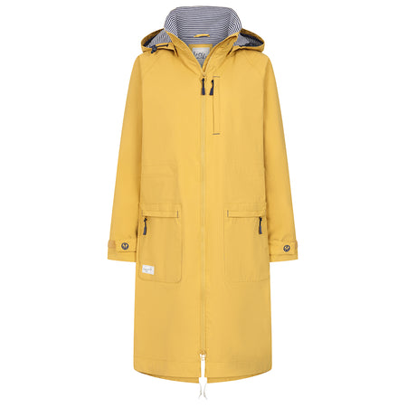 LJ67 - Ladies Longline Waterproof Coat - Heather