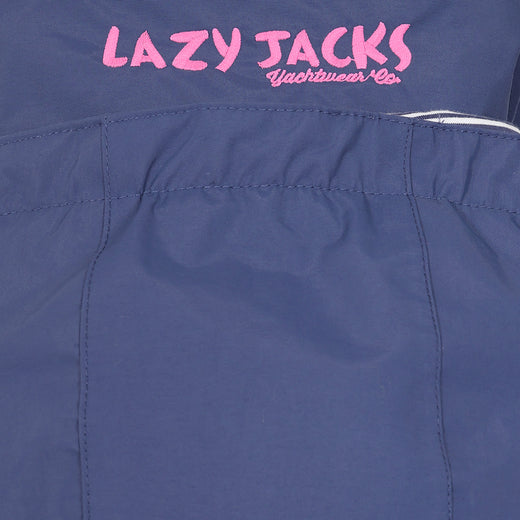 LJ67 - Ladies Long Waterproof Coat - Twilight