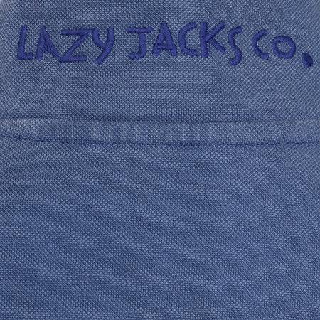 LJ700C - Boys Pique 1/4 Zip Sweatshirt - Denim