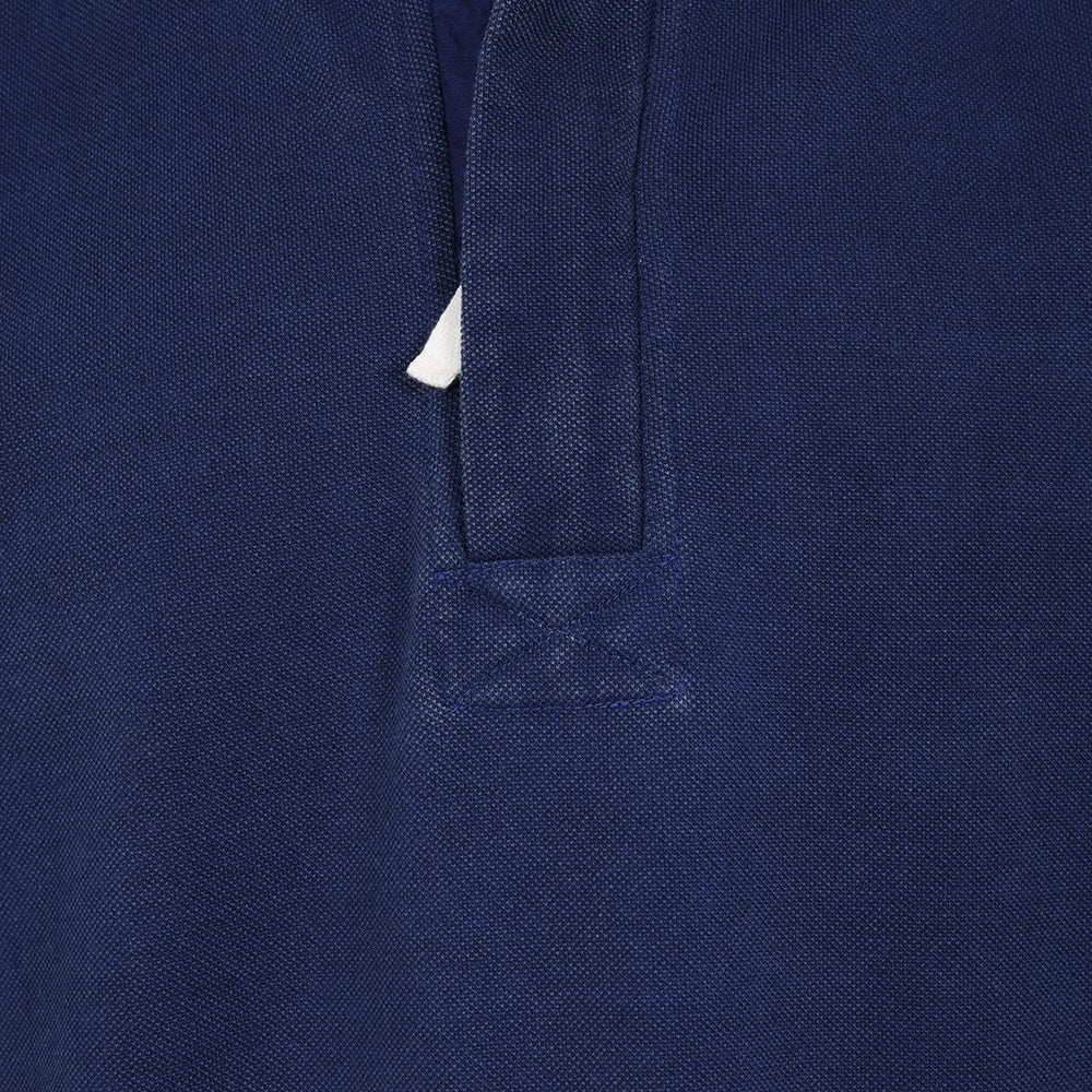 LJ700 - Mens Pique 1/4 Zip Sweatshirt - Marine