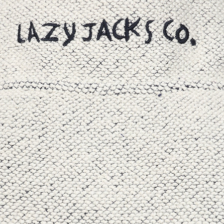 LJ703 - Men's 1/4 Zip Textured Sweatshirt - Grey Marl