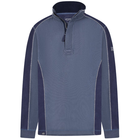 LJ705 - Pique Panel Sweatshirt - Denim
