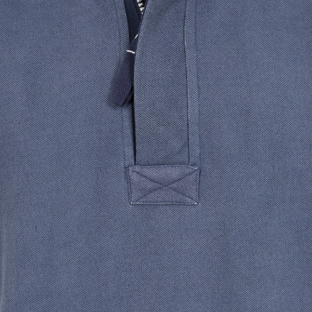 LJ705 - Pique Panel Sweatshirt - Denim