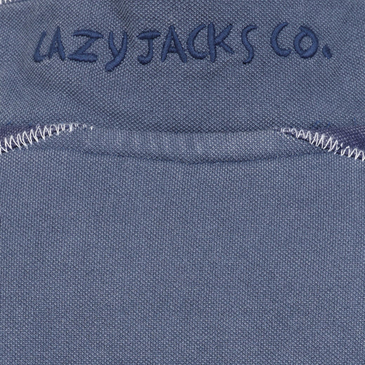 LJ705 - Pique Panel Sweatshirt - Denim