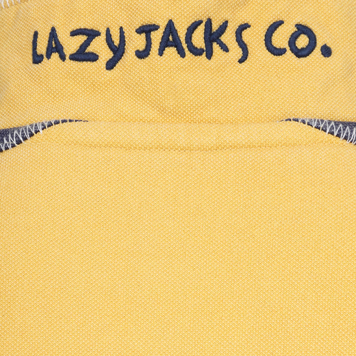 LJ705 - Pique Panel Sweatshirt - Lemon