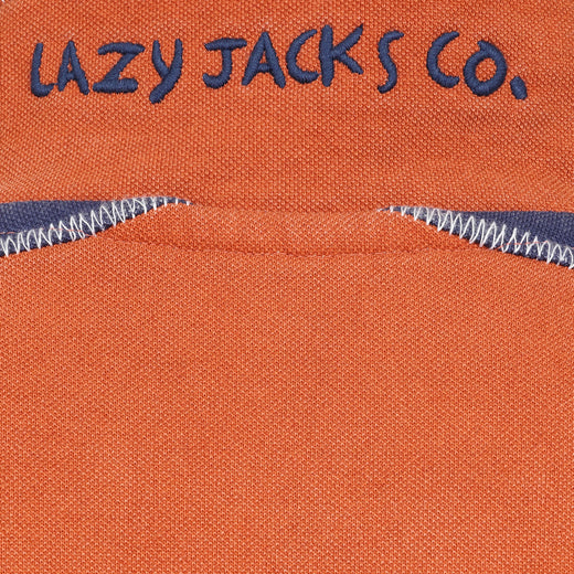 LJ705 - Pique Panel Sweatshirt - Orange
