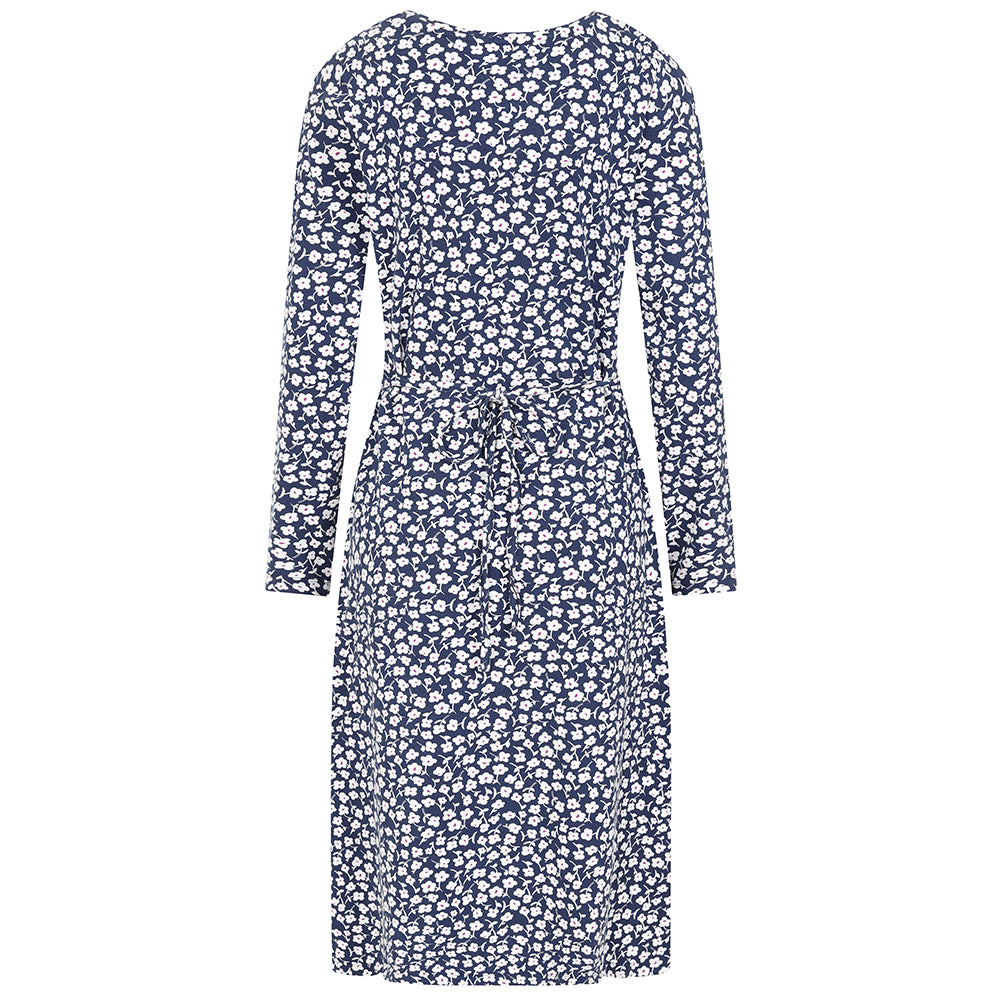 Printed Tie Back Dress