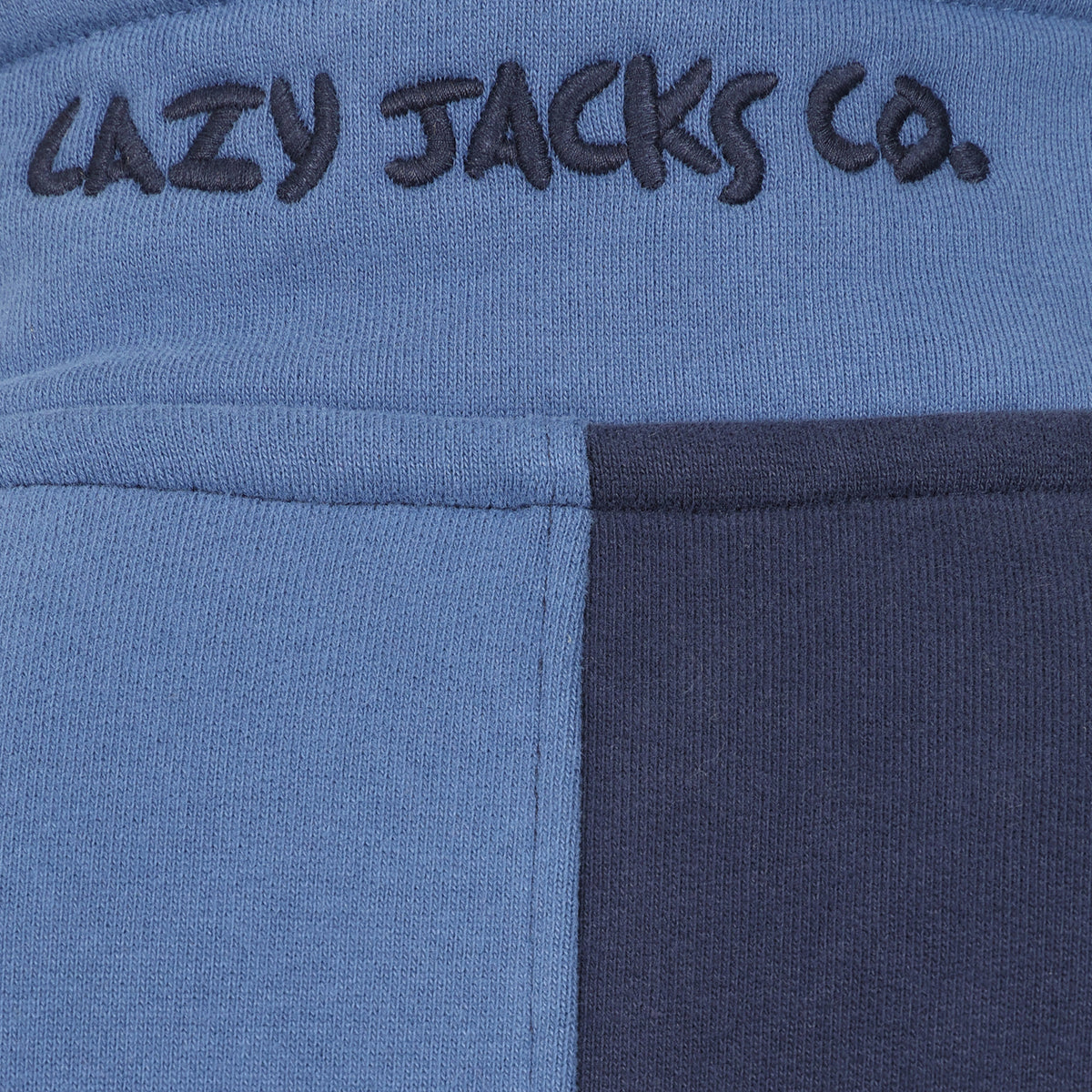 LJ720  - Men's Quartered Sweatshirt - Storm/Marine