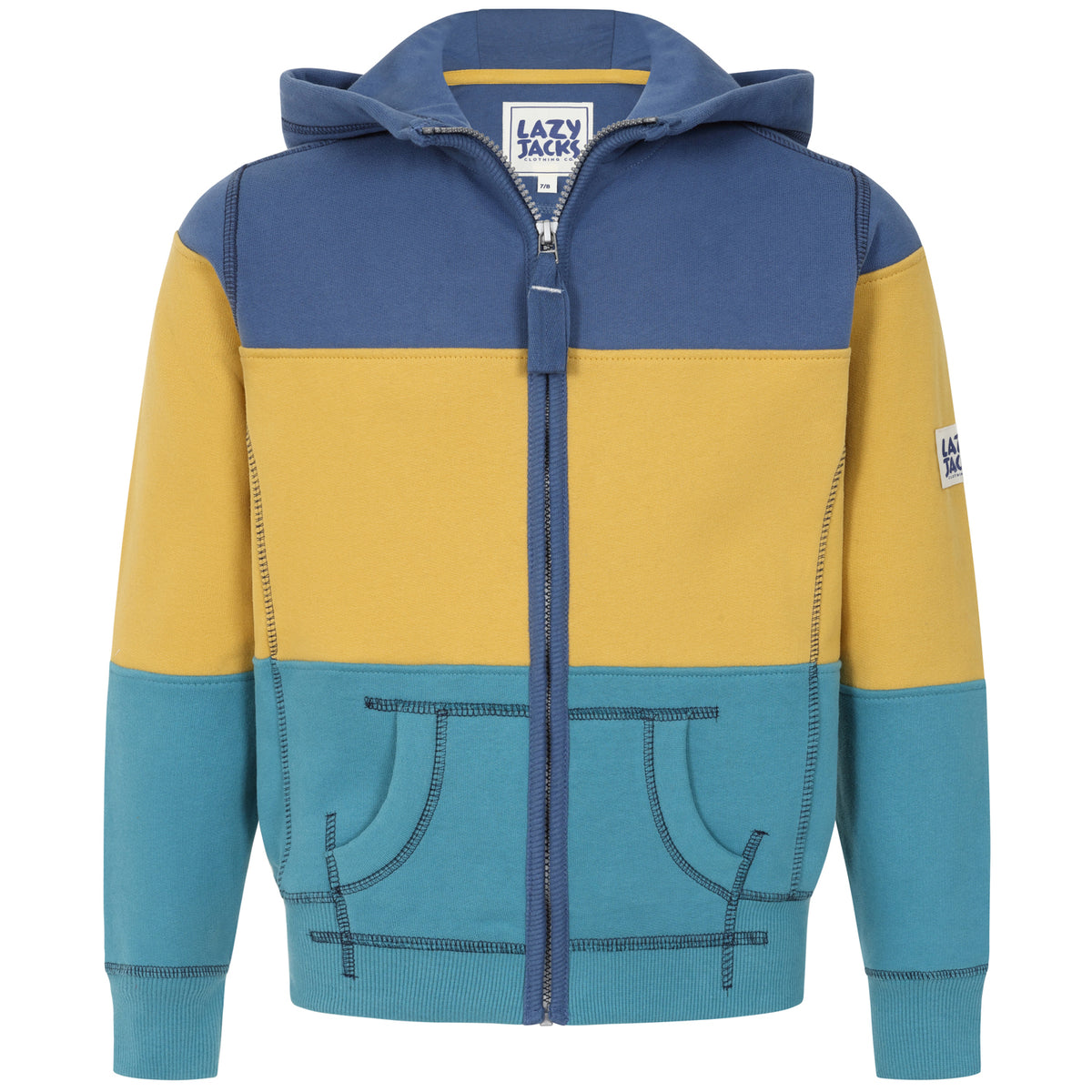 LJ721C - Boy's Colour Block Sweatshirt - Heather