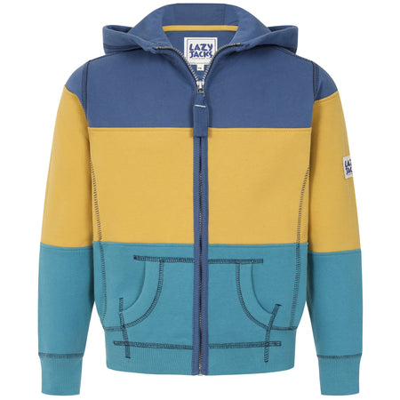 LJ721C - Boy's Colour Block Sweatshirt - Heather