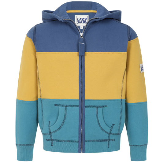 LJ721C - Boy's Colour Block Sweatshirt - Heather
