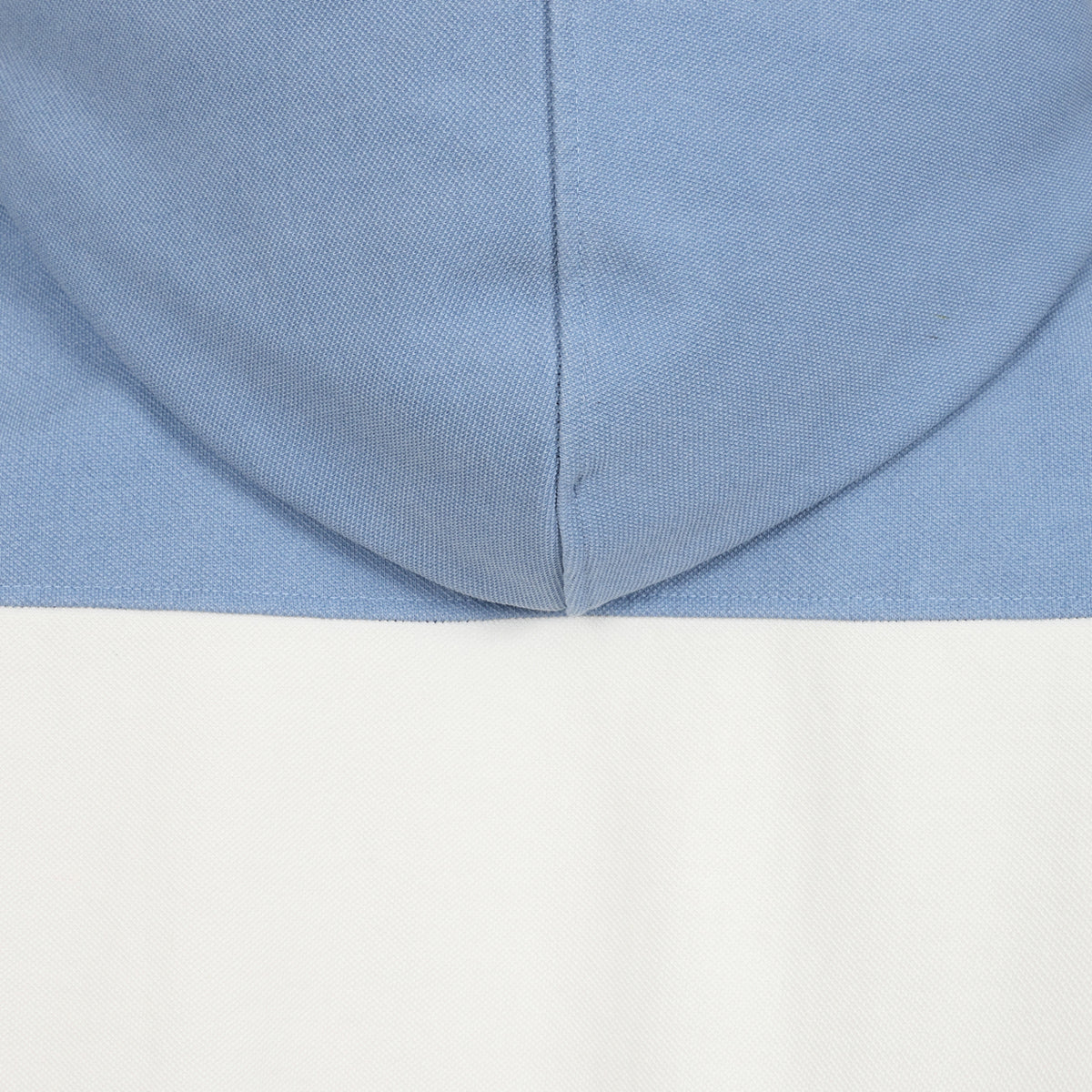 LJ722 - Mens Pique Full Zip Panel Hooded Sweatshirt - Sky