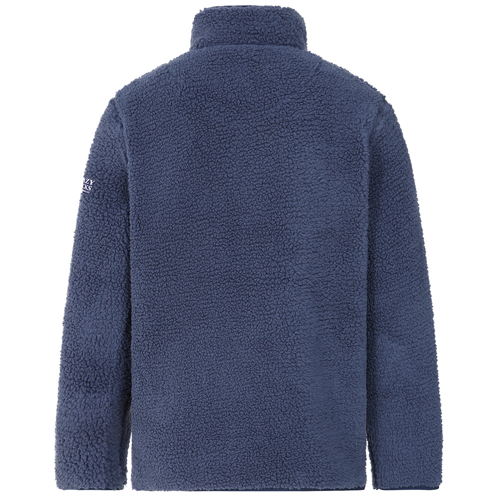 LJ850 - Men's Half Zip Sherpa Fleece - Marine