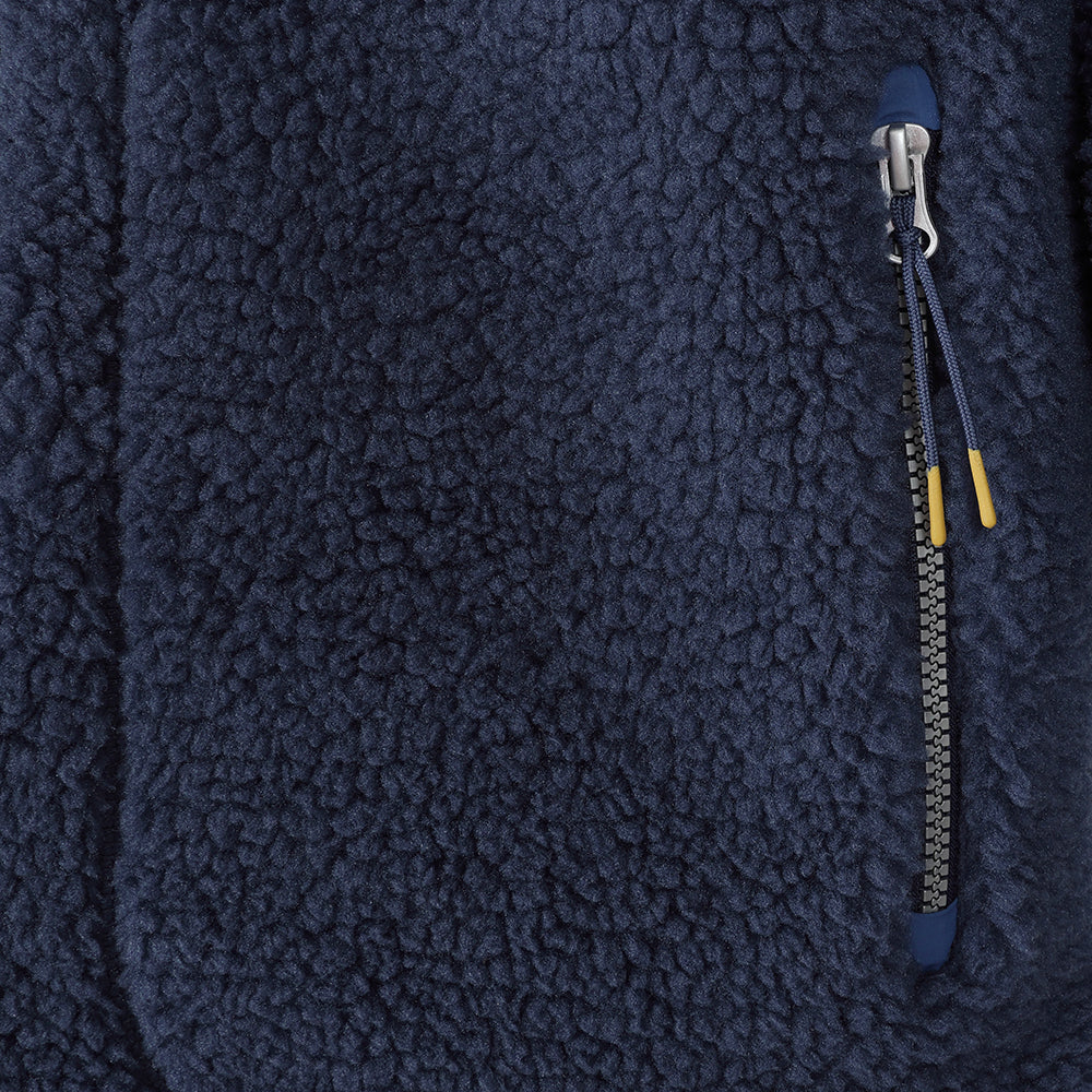 LJ851 - Men's Full Zip Sherpa Fleece - Marine