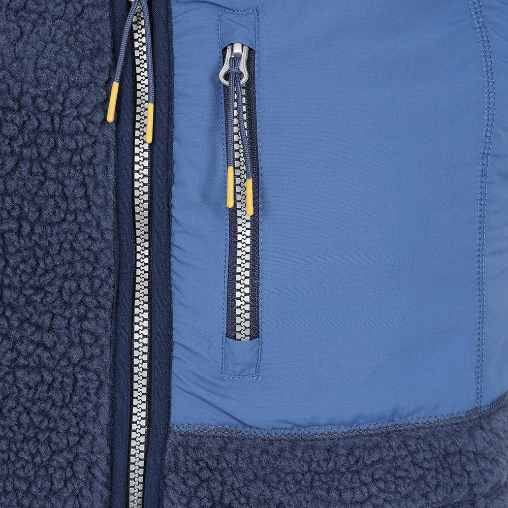 LJ852 - Men's Sherpa Fleece Gilet - Marine