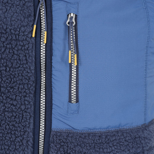 LJ852 - Men's Sherpa Fleece Gilet - Marine