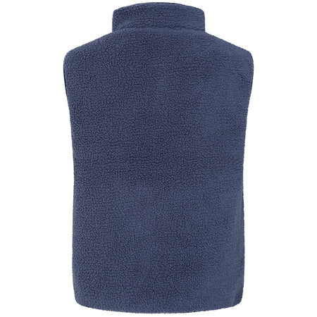 LJ852 - Men's Sherpa Fleece Gilet - Marine