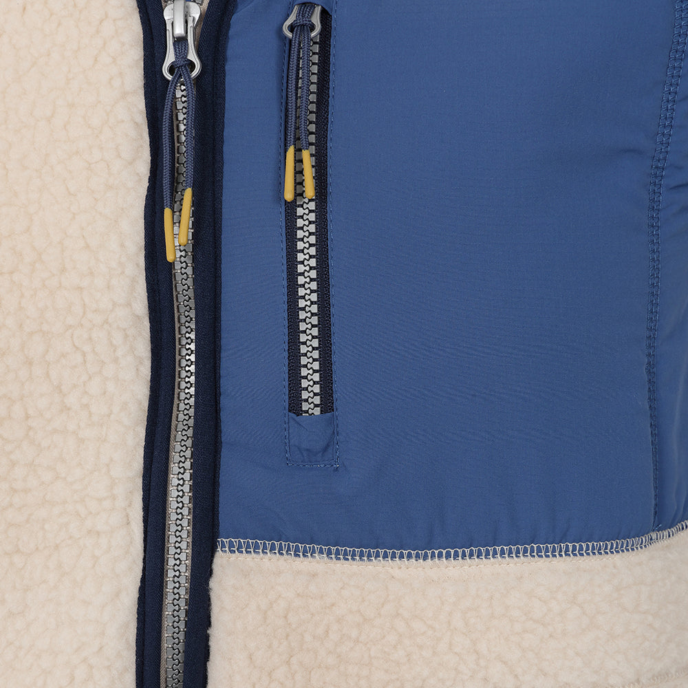 LJ852 - Men's Sherpa Fleece Gilet - Oatmeal