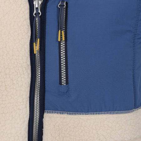 LJ852 - Men's Sherpa Fleece Gilet - Oatmeal