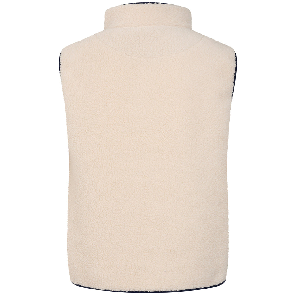LJ852 - Men's Sherpa Fleece Gilet - Oatmeal