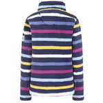 LJ86S - Striped 1/4 Zip Sweatshirt - Peacock