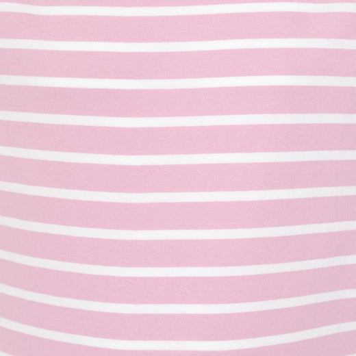 LJ8C - Girls Short Sleeve Breton Top - Pink