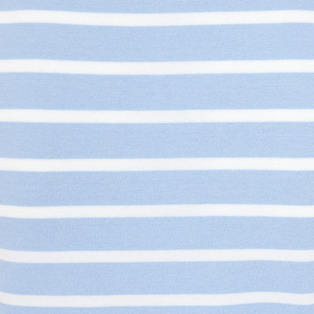 LJ8C - Girls Short Sleeve Breton Top - Sky
