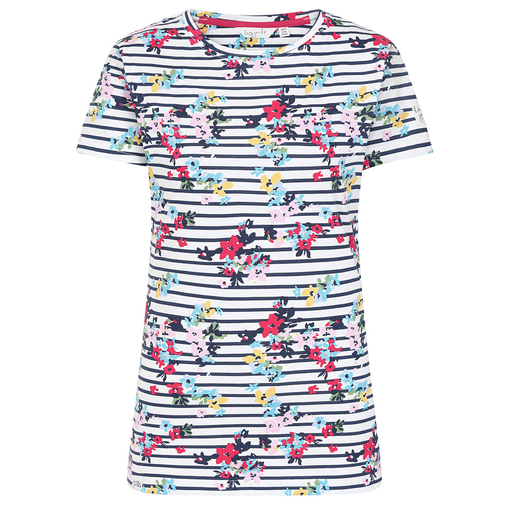 LJ8P - Ladies Printed T-Shirt - Sweet Pea