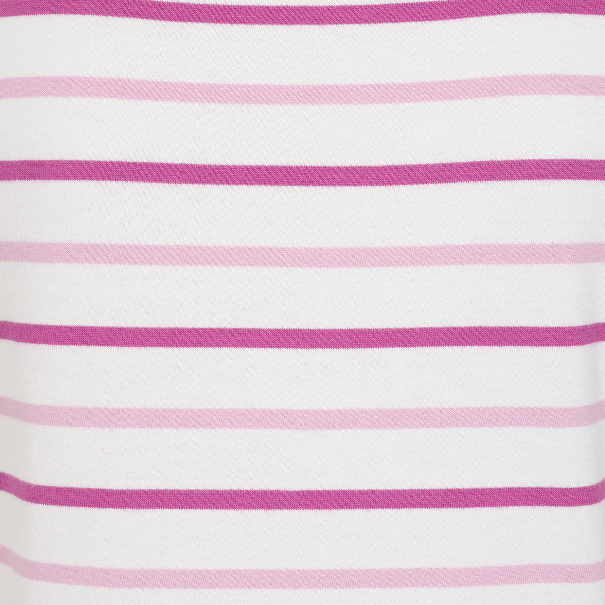 LJ8 - Ladies Short Sleeve Striped Breton Top - Pink